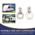 thumbnail image 4 of Water Heater Cover Latch Fasteners, High Hardness Versatile Replacement RV Water Heater Cam Lock  for Water Heater Repair, 4 of 7