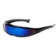 thumbnail image 3 of 2x Novedad 80s Futuristic Sunglasses Monoblock Eyewear Adultos Sunnimix Gafas de sol de disfraces, 3 of 7