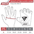thumbnail image 2 of RDX Weight Lifting Gloves for Gym Workout - Breathable with Padded Anti Slip Palm Protection - Great for Fitness, Bodybuilding, Powerlifting, Strength Training, Weightlifting, Cycling & Exercise, 2 of 7