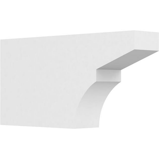 Ekena Millwork RFTP04X10X20MON 10 x 4 x 20 in. Standard Monterey Architectural Grade PVC Rafter Tail
