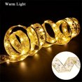 thumbnail image 1 of Dsseng 1PC LED Ribbon Lights  Battery-Powered Festive Satin Strip with Exquisite Pattern  Perfect for Christmas  Halloween  Thanksgiving  New Year Decorations – Non-Rechargeable  Requir, 1 of 7