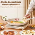 thumbnail image 4 of Juego de ollas y sartenes antiadherentes, Juego de 19 Ollas, Sarten Batería de Cocina, Juego de Sartenes con Mango Desmontable, Batería de Cocina Apto para Lavaplatos Y Horno, 4 of 5