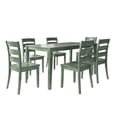 thumbnail image 2 of Lexington 60-inch Rectangular Dining Set with Ladder Back Chairs, Multiple Finishes, 2 of 6