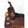 thumbnail image 6 of 16 In Hilason Western Horse Barrel Racing Trail American Leather Saddle Dark Brown Tack, 6 of 8