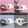 thumbnail image 4 of Nail-free Projector Hanging Storage Rack Household Wall Shelf for Organizer, 4 of 6
