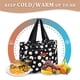thumbnail image 4 of Bolsa Térmica HSHRICH Grande Floral Aislada 12L para Mujer Trabajo, 4 of 6