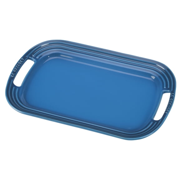 Le Creuset Stoneware Oval Serving Platter, 16.25", Marseille