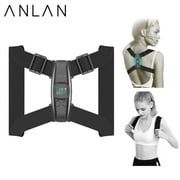ANLAN Smart Back Support Corrector Spine Shoulder Height Orthosis Comfy Brace Posture Corrector Vibration Reminder Adjustable Straightener