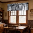 thumbnail image 4 of Solid Color Window Valance Curtain with Light Blocking Effect, Cottage Style, Versatile for Living Room, Kitchen & Bedroom, Durable Polyester Fabric, 4 of 5