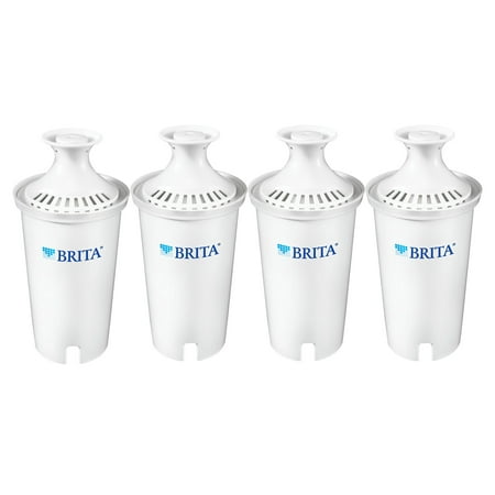 Brita Standard Water Filter Replacement, 4 Count (Best Filter For Cold Water Extraction)