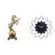 thumbnail image 1 of Estatua De Caballo, Arte Artesanal, Adorno Coleccionable De Resina, Figura Decorativa Moderna Para Sala De Estar, Oficina, Dormitorio, Cafetería, Decoración De Pared, 1 of 8
