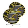thumbnail image 4 of Caution Under Construction Party Supplies - Truck Party Supplies - Dump Truck Birthday Party Supplies 64 Piece Tableware Set Includes Large 9" Paper Plates Dessert Plates, Cups and Napkins Kit for 16, 4 of 9