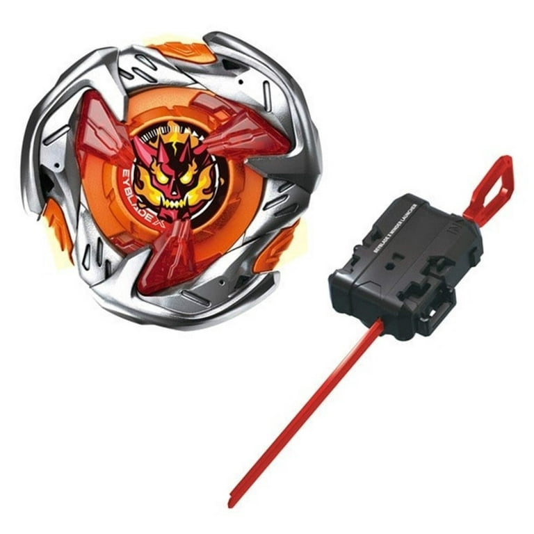 Takara Tomy Beyblade X, UX-02 Starter Hells Hammer 3-70H, Red