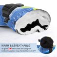 thumbnail image 4 of Winter Waterproof Ski Snow Warm Gloves for Women Men, Windproof Cold Weather Thermal with Touchscreen Fingers, for Running Driving Cycling Hiking Biking Outdoor Sports Daily Work, 4 of 6