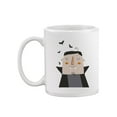 thumbnail image 2 of Cute Funny Vampire Relax Mug - Image by Shutterstock,, 2 of 4