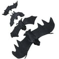 thumbnail image 2 of 4 pcs Plastic Scary Decorative Bat Model Prank Props for Halloween Fool's Day, 2 of 6