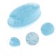 thumbnail image 3 of Ofertas Únicas 1 Pc Cepillo de Baño Exfoliante Ovalado para el Baño para Ducha 4.72"x2.76"x1.69" Azul, 3 of 6