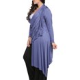 thumbnail image 2 of Women's Plus Size Flowing Long Sleeve Shrug, 2 of 4