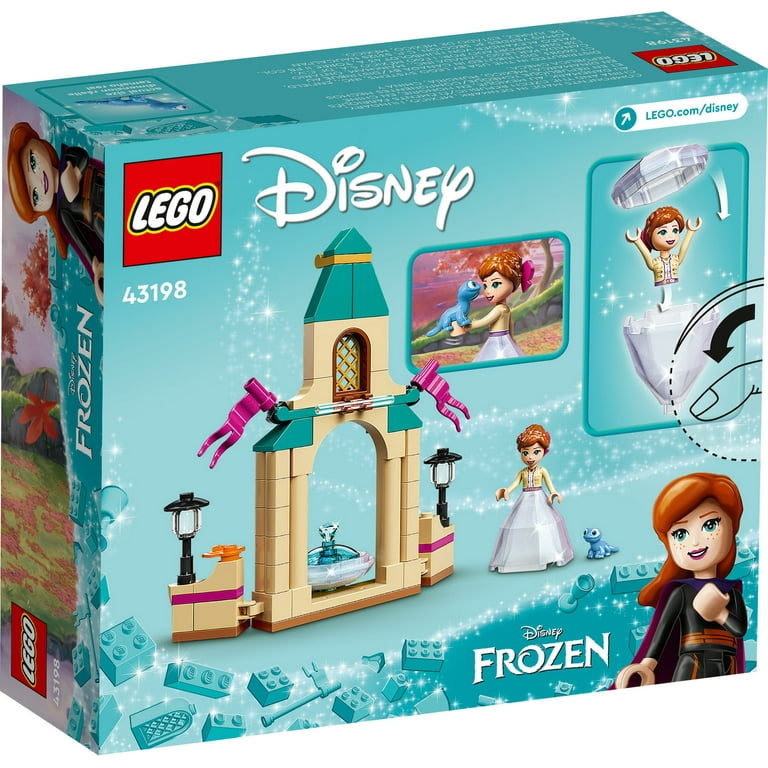 LEGO Disney Anna s Castle Courtyard 43198 Diamond Dress Set Buildable Disney Princess Toy with Collectable Frozen 2 Mini Doll Figure
