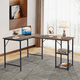 thumbnail image 1 of Escritorio FurnitureR forma L Kante MDF nogal Moderno, 1 of 6