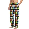 thumbnail image 5 of joogoo Men's Pajama Pants Baseball Football Basketball Soft Long Sleep Lounge Pjs Bottoms S, 5 of 7