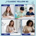 thumbnail image 5 of Trailmaker Pencils, 200 Count Wood Cased Unsharpened #2 Yellow Pencils in Bulk for Writing, Notetaking, Office Supplies, 5 of 16