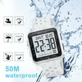 thumbnail image 4 of SKMEI Mens Digital Watch Outdoor Sports Waterproof Large Face Wrist Watches with LED Back Ligh/Alarm/Stopwatch, 4 of 9