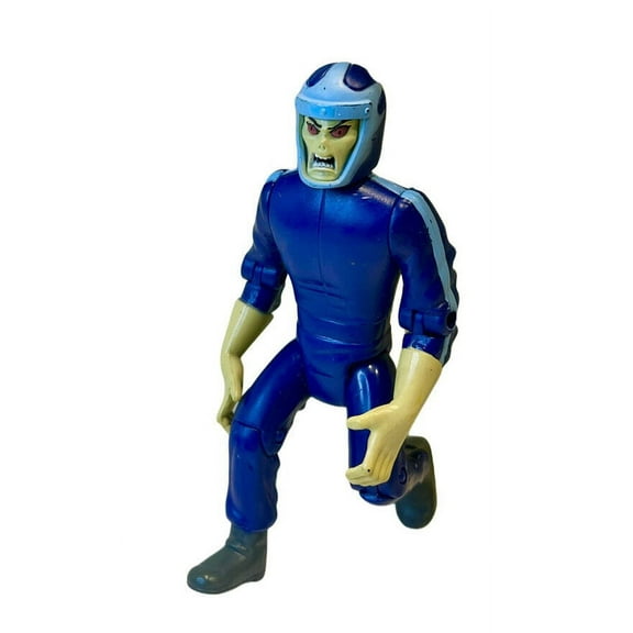 Blue Phantom Racer Pvc Cake Topper 4” Figure Figurine Rare New Scooby Doo Gift