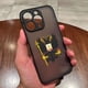 thumbnail image 3 of Funda de teléfono mate con emblema de banderas rusas de pájaros de dos cabezas para iPhone Apple 14, 13, 11, 12 MINI Pro, XS Max, XR, X, 7, 8, SE, 2022, 6, 6S, 3 of 5