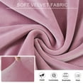 thumbnail image 6 of Soft Velvet Shell Chair Cover Solid Color Elastic Bar Chair Slipcover Armless Washable Chair Seat Cover For Hotel, 6 of 7