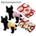 thumbnail image 2 of SSBSM Printing Surface Fastener Tape Pet Diapers Pants - Flexible Waist Diapers - Physiological Washable Pants - Pet Clothing, 2 of 8