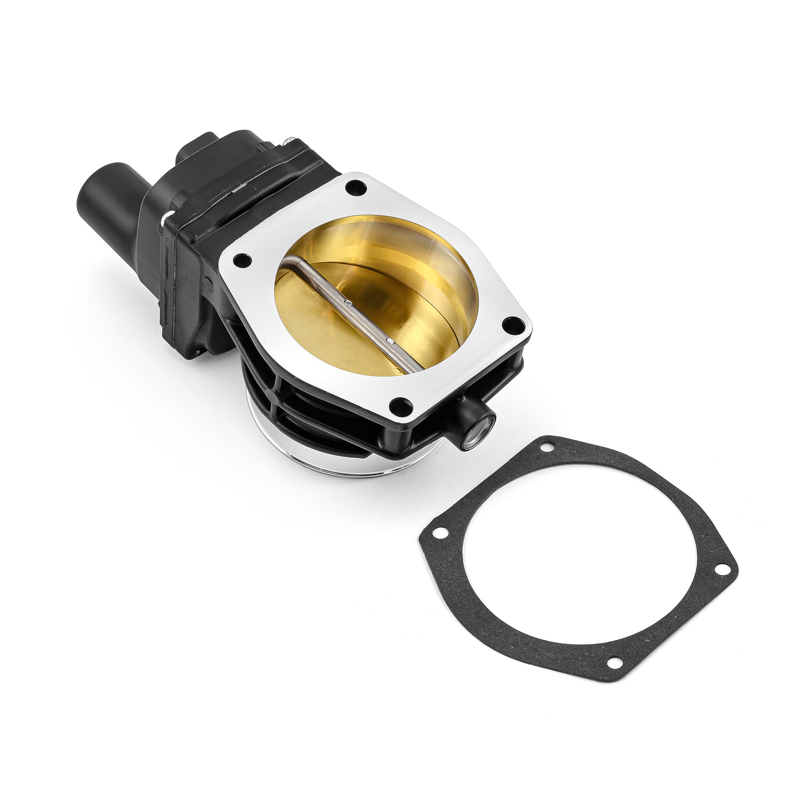 Speedmaster PCE138.1013 92mm Fly By Wire LS2 4 Bolt High Flow Throttle Body Black