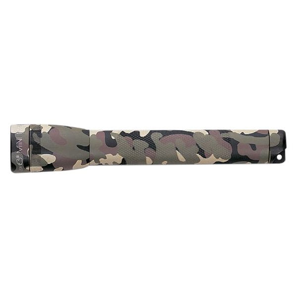 MAGLITE Mini Two AA Cell Flashlight 5 3/4" Overall Camouflage Aluminum 