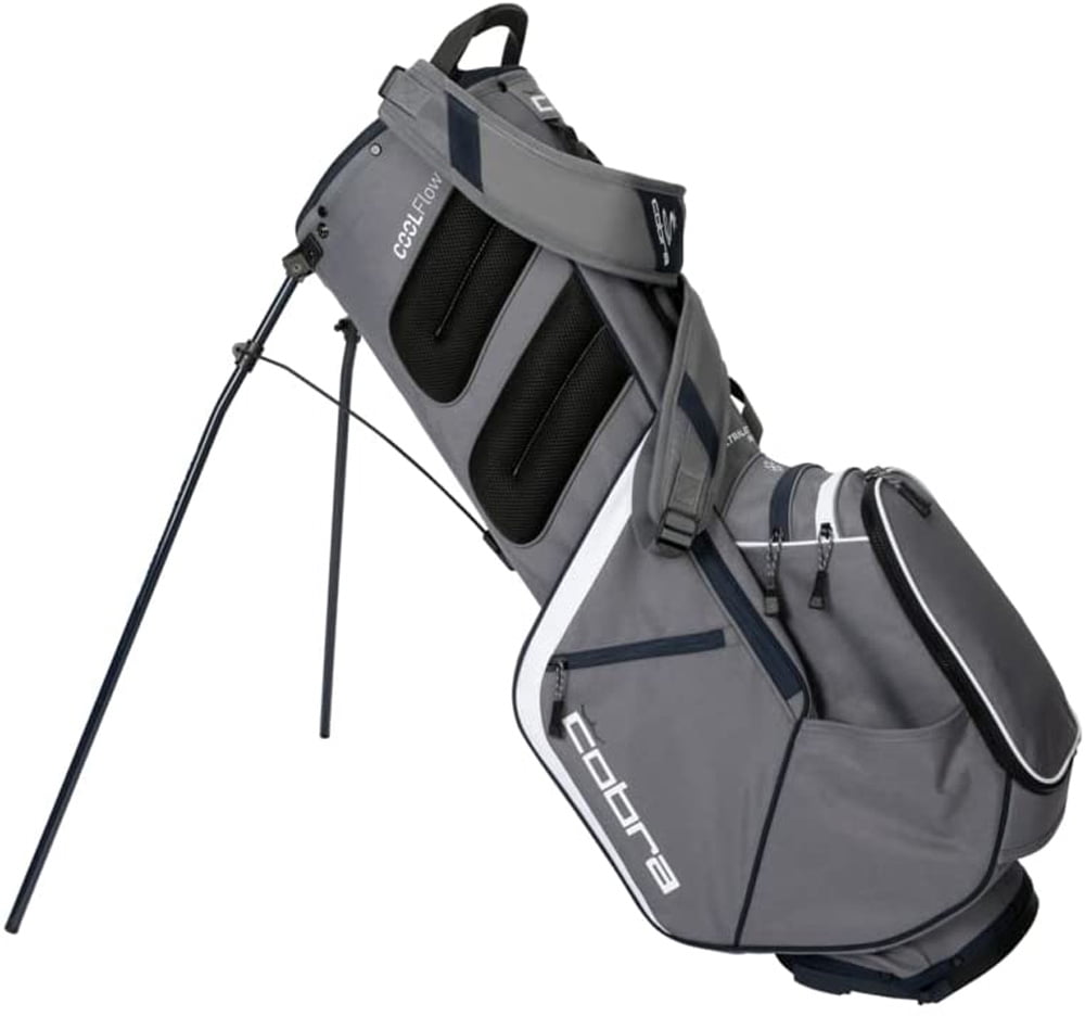 NEW 2022 Cobra Ultralight Pro + Black-Gold Fusion 5-Way Golf Stand