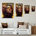 thumbnail image 4 of Designart Stylish Arabic Woman With Floral Hijab III Canvas Wall Art, 4 of 5