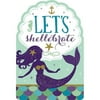 Mermaid 'Mermaid Wishes' Postcard Invitation Set w/ Envelopes (8ct)