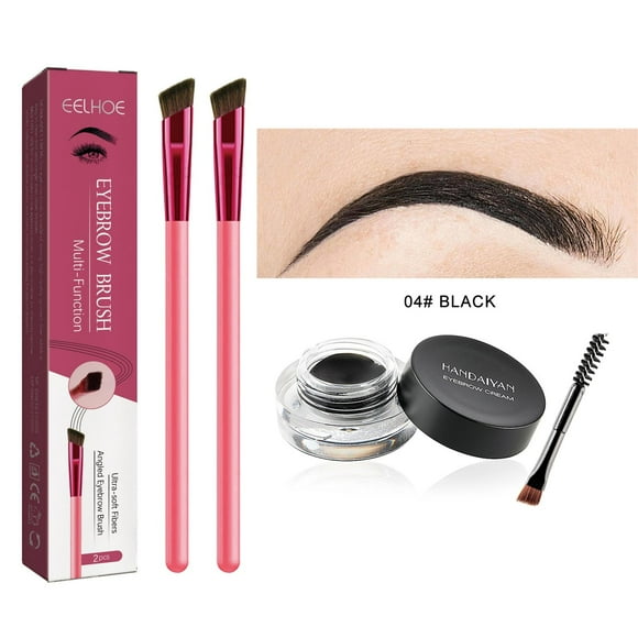 EGNMCR Eyeshadow 4d Laminated Eyebrow Home Grooming Kit, 4d Laminated Eyebrow Home Grooming Kit eyebrow brush