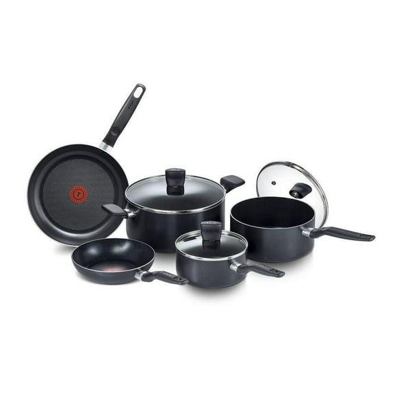 T-fal Essential 8PC Cookware Set, 8-piece set