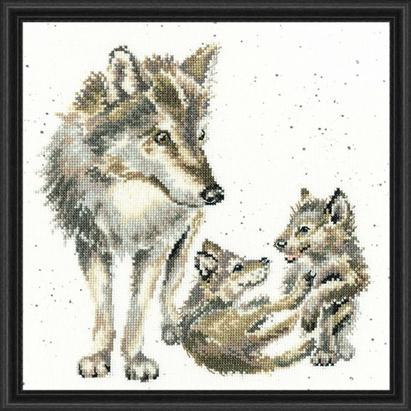 Bothy Threads Wolf Pack Counted Cross-Stitch Kit