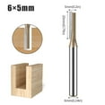 thumbnail image 4 of Perceuse Droite à Tige de 6mm, Outils de Menuiserie à Double Fente, 1/4*4*20, 4 of 8
