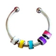 thumbnail image 2 of Anxiety Rings, Staron 2026 Adjustable Spinner Beads Rings for Stress Relief, 2.5mm Bead Diameter Stackable Fidget Rings for Women Men Gift, 2 of 4