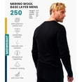 thumbnail image 3 of 𝗕𝗥𝗘𝗔𝗧𝗛𝗔𝗕𝗟𝗘 Merino.tech Men’s Midweight Merino Wool Thermal Long Sleeve Shirt with Hiking Socks, 3 of 10