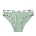 thumbnail image 2 of opolski Women Underpants Seamless Solid Color Soft Breathable Low Waist Moisture-wicking Elastic Anti-septic Butt-lifted Lady Briefs Sports Panties, 2 of 8