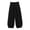 Black, variant on Rvasteizo Girls Ruffled Hem Pants Wide Leg High Waist Elastic Waist 5-15Y Kids Bottoms 15 Years
