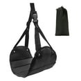 thumbnail image 2 of Yanerim Foot Hammock for Airplane Travel Portable Foot Rest with Adjustable Straps Memory Foam Airplane Foot Hammock Travel Essentials, 2 of 8