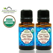 US Organic Tea Tree Essential Oil, 100% Pure Certified USDA Organic