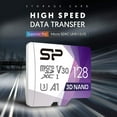thumbnail image 3 of Silicon Power Lot de 2 U3 128 Go ro SD Compatible Nintendo-Switch, SDXC rosdxc Haute Vitesse Cl 10 roSD, 3 of 5