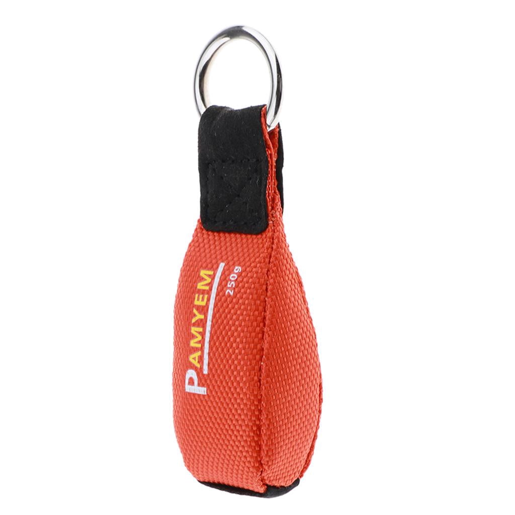Wswqop 250g / 8.8 oz Rock Climbing Throw Weight Bag Tree Arborist Outdoor Sports Gears Random
