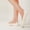Khaki, variant on Women's Toe Socks No Show Two Toe Liner Low Cut Non Slip Breathable Comfortable Daily Cotton Socks Free Size