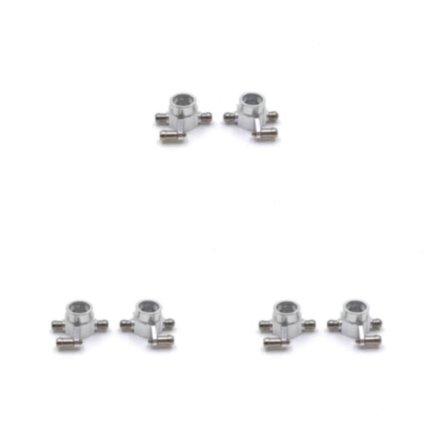 Kenally 1 par de copas de dirección de coche RC, copas traseras para vehículos, actualización de reparación de automóviles, accesorios Type1 NO1